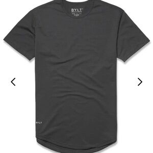 BYLT Basics Dark Charcoal Short Sleeve Tee
